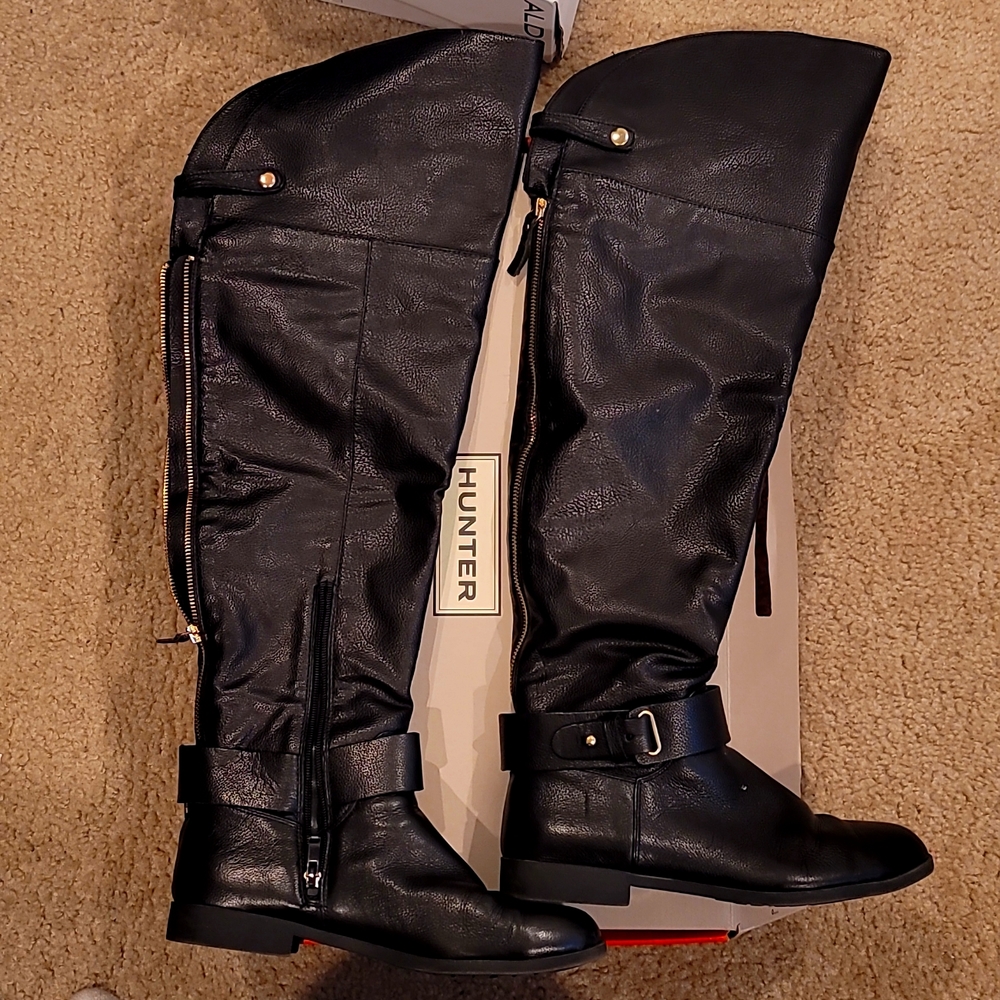 Womens VALKYRIE boots by Aldo black sz 10